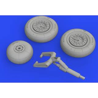 MiG-15 wheels 1/48 for BRONCO