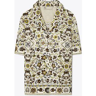 Tory Burch Printed silk shirt - multicoloured - L