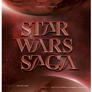The City Of Prague - Star Wars Saga (Deluxe Edition) (Transparent Red Coloured) (2LP)