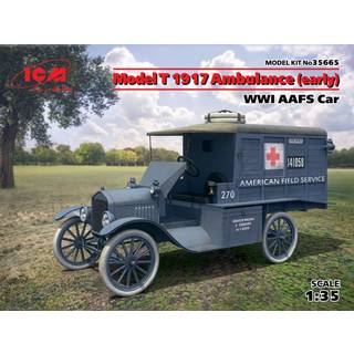 Model T 1917 Ambulance(early)WWI AAFScar