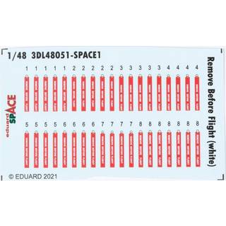 Remove Before Flight (white) SPACE