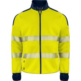 ProJob 6109 Sweatshirt Fz En Iso 20471 Klasse 3/2 - Orange/Black - 4XL