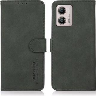 SKALO Motorola Moto G53 5G KHAZNEH Pungetui i PU-læder - Grøn