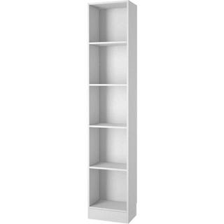 Base reol A 4 hylder hvid.