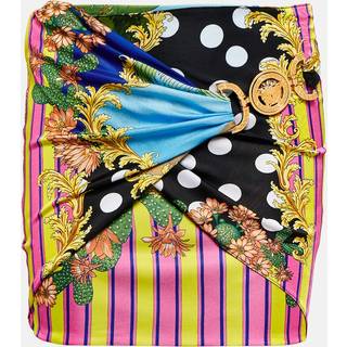 Versace Medusa Palm Springs wrap miniskirt - multicoloured - L