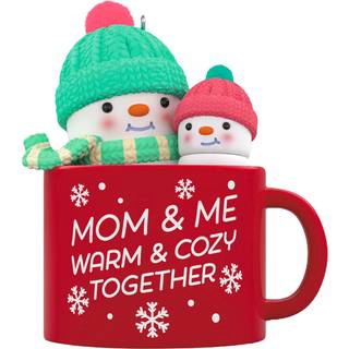 Hallmark keepsake Christmas Ornament 2023 Mom & Me Hot Cocoa Mug Family Gifts