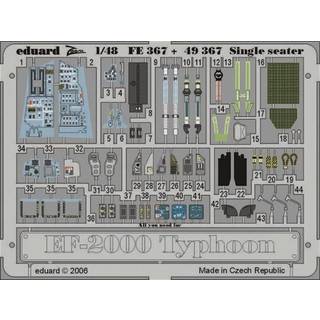 EF-2000 Typhoon Single Seater F��r Revell Bausatz