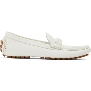 Gianvito Rossi Monza leather loafers - white - EU 40