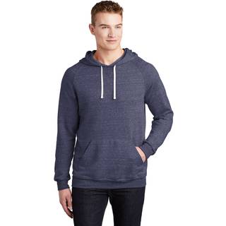 Voksen Snow Heather Raglan Hooded Sweatshirt - FRST GRN SNW HTH - S (D0102H7M65X)