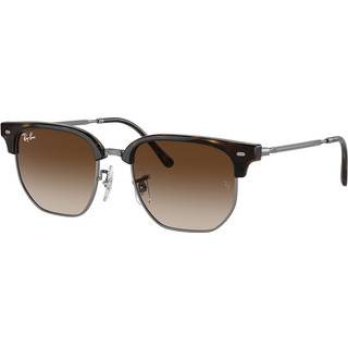 Ray - Ban Børn RJ9116S JUNIOR NEW CLUBMASTER 152/13 Solbriller Injiceret Skildpadde Brun Geometrisk Normal Skygge