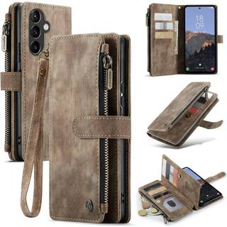 CaseMe Samsung A54 5G CaseMe Big Wallet Pungetui - Brun