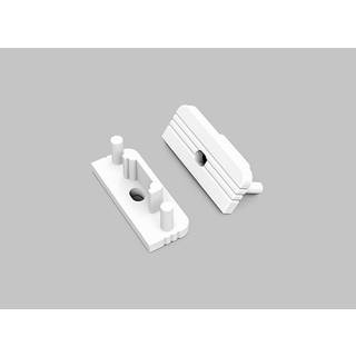 Endestykke SURFACE10 GEN2 - Med hul, hvid
