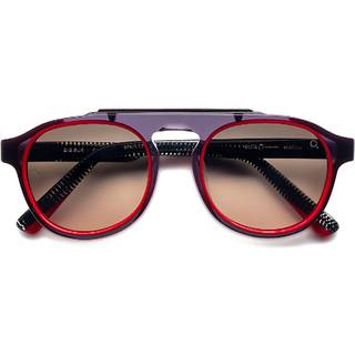 Etnia Barcelona Big Sur Sun BKRD 52 Solbriller Mænd Rød - Black Red - 52mm