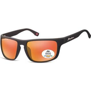 Montana Briller SP314 Polarized SP314D 58 Solbriller Mænd Black - Black - 58mm