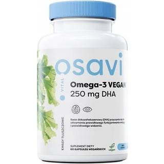 Osavi - Omega-3 Vegan 250 mg DHA, 60 kapsler