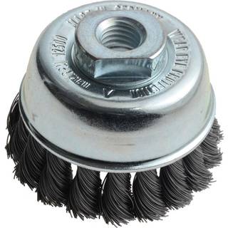 LESSMANN Kopbørste stål/snoet Ø65 x M14 mm (482117)