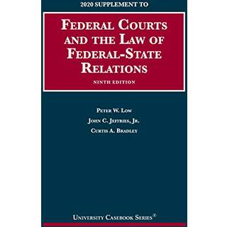Federal Courts and the Law of Federal-State Relations, 2020 Supplement