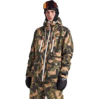 ColourWear Men's Falk Jacket Camo Olive, S