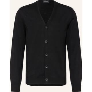 Maerz Herren Cardigan schwarz unifarben