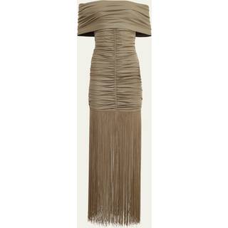 Khaite Jacinta maxi dress - green - S