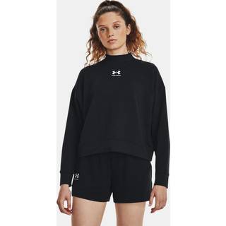 Sweatshirt Under Armour UA Rival Terry Mock Crew 1379496-001 Størrelse M