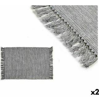 Tæppe Gift Decor Grå 10 x 10 x 40 cm 80 x 120 cm 10 x 40 x 10 cm (2 enheder)