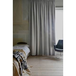 Mimou Mørklægningshotelgardin Dobbelt Bredde 290x270 Cm t - Gardinlængder Polyester Grå - WIM9604