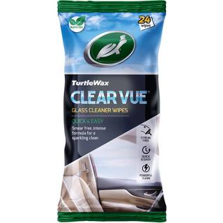 Turtle Wax Clear Vue Glass Wipes - 12 stk.
