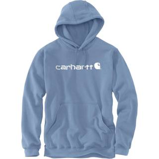 Carhartt 74HD0 Sweatshirt i blå - Str. L