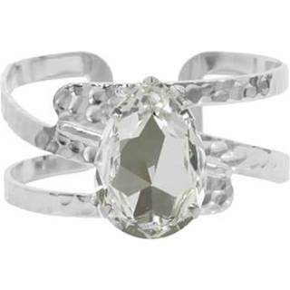 Perfekt Drop Bangle armbånd crystal rhodium