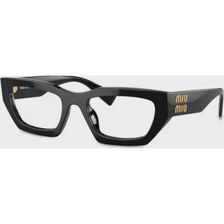 Miu Miu MU03XV 1AB1O1 53 Briller Kvinder Black - Black - 53mm