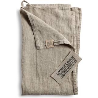 Lovely Linen Lovely Viskestykke - Viskestykker Hør Natural Beige - TL0189