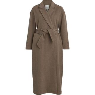 OBJECT - Brun - Objclara Oversize Wool Coat a Div - EU 40