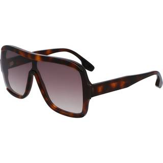 Victoria Beckham Kvinde VB673S 215 Solbriller Acetat Havana Brun Oversize Normal Normal