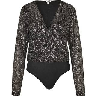 mbyM Lilu-M Bodystocking - Sort - str. XL