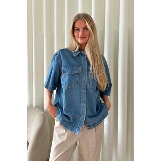 ONLY dame skjorte ONLSOPHIE - Light Blue Denim - M