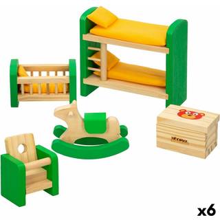 Doll&#39;s house bedroom Woomax (6 enheder)