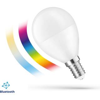 LED P45 4,9W E14 - 230V, CCT+Dim, BTM, Spectrum Smart Easy Smart - Dæmpbar : Via Smart Home