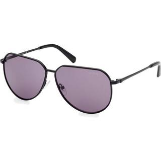 Guess Mand GU00089 01Y Solbriller Metal Sort Violet Pilot Normal
