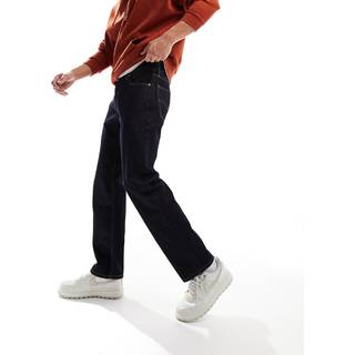 Levi's 555 Relaxed 100% Bomuld Straight Flade sko Finish JeansW32 L32