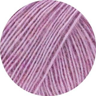Lana Grossa Ecopuno 83 Syrenlilla Indhold: 72% bomuld, 17% ren ny merinould, 11% baby alpaca Vægt/Længde: 50 g = ca. 215 meter Anbefalede pinde: 4-4.5 mm Strikkefasthed: 10 x 10 cm = 24 m x 30 p Vask:Håndvask / Tørres fladt.