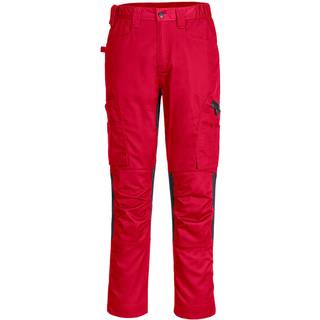 WX2 Eco stretch bukser - Dyb rød (Størrelse: 40)