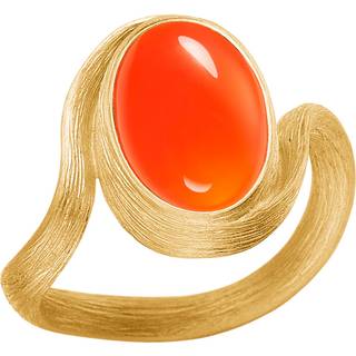 Dulong Vega ring med karneol, 18 kt guld