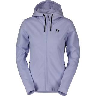 SCOTT Tech Zip Hoody til Kvinder, Moon Blue - Størrelse Large