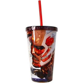 Just Funky Colossus Attack on Titan Travel Cup