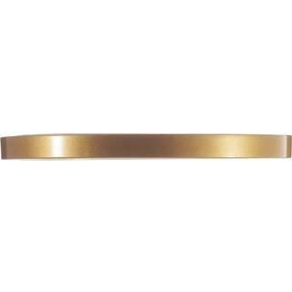 Vika LED-loftlampe, rund, mat guld, Ø 30 cm