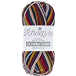 Scheepjes Downtown 400 After Dark Indhold: 75% Merino ekstra fin, 25% nylon Vægt/længde: 50 gram = ca. 200 meter Anbefalede pinde: 2.50-3.00 mm Strikkefasthed: 10 cm x 10 cm = 29 m x 45 p Tåler maskinvask, 40°C ved skånevask / Tåler ikke tørretumbler / Tørres fladt.