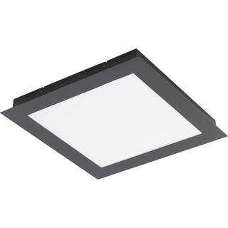 Lucande Smart LED loftlampe Leicy sort 45 cm RGB CCT