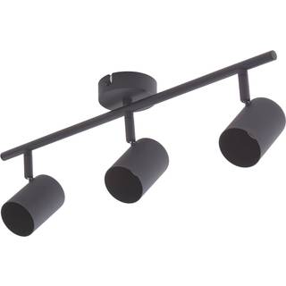 Lindby loftspot Jorell, sort, 51 cm, 3 lyskilder, GU10