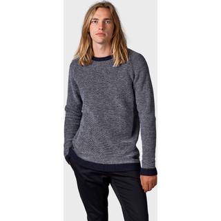 Klitmøller Collective - Arthur knit - Navy/cream - XXXL